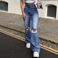 Jeans Boyfriend Oversize — Lavado Acid Vintage Mujer 2026