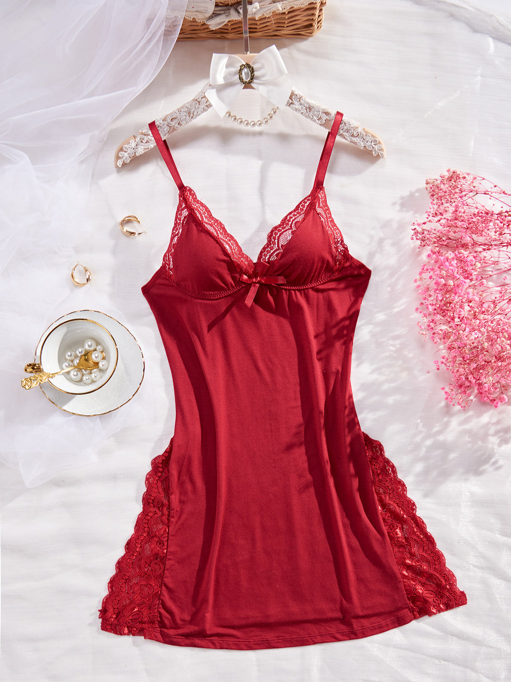 See-Through Sexy Nightwear Bodysuit – Flirty Lingerie Set