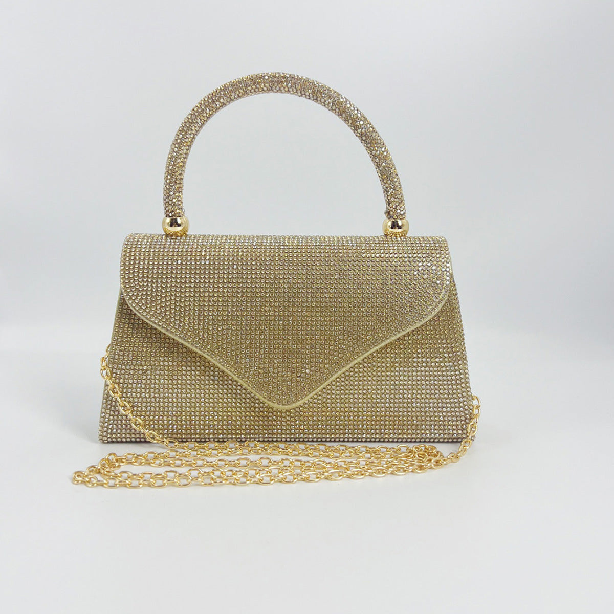 Bolso Cuadrado Retro de Noche con Cadena - Bandolera Crossbody Mujer 2025