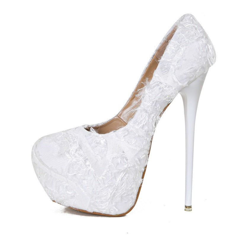 Tacones Princess 16cm con Plataforma | Stiletto Sexy | Estilo Coreano 2024