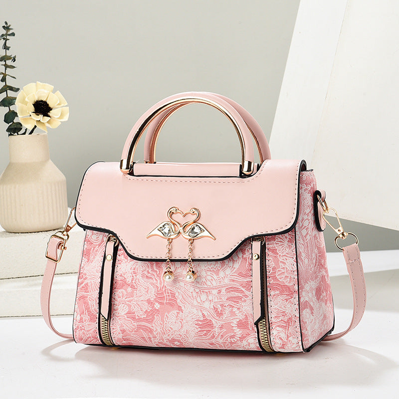 Bolso Cuadrado Pequeño Hada Retro - Bandolera Hombro Elegante Mujer 2025