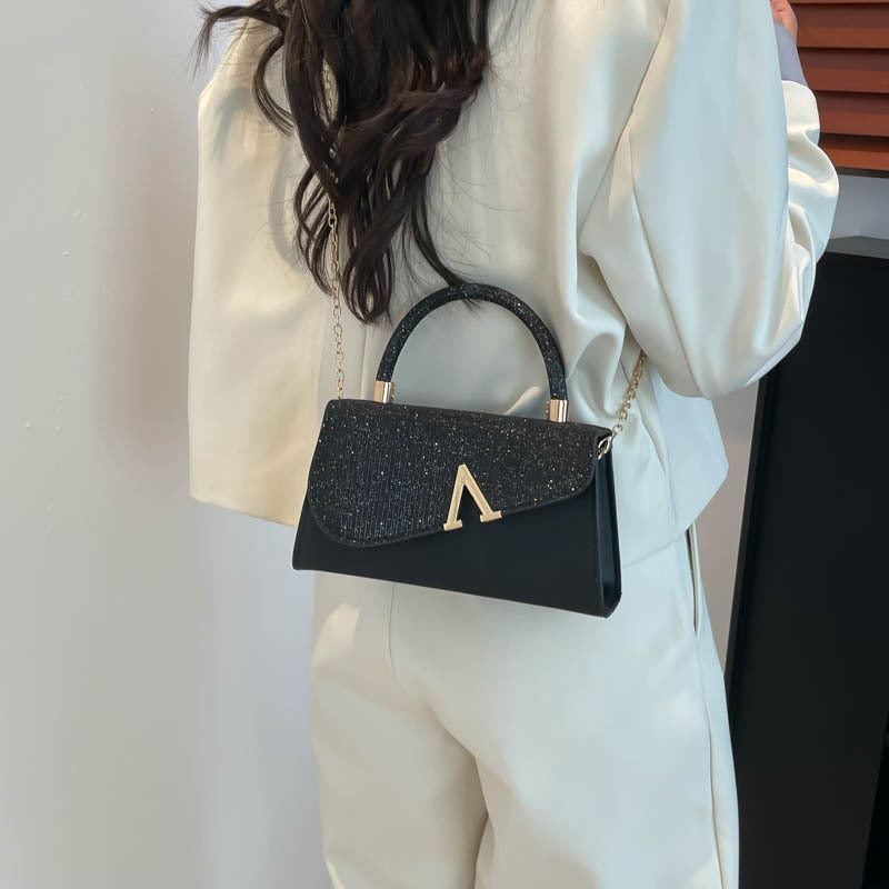 Bolso Cuadrado Pequeño de Cena con Cadena - Bandolera Crossbody Mujer 2025