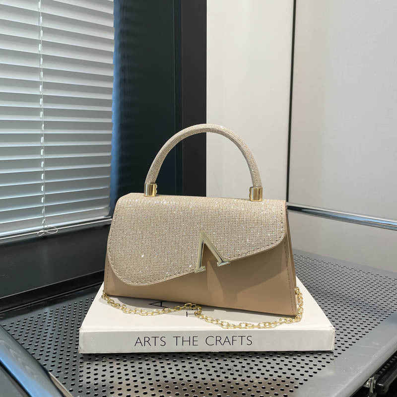 Bolso Cuadrado Pequeño de Cena con Cadena - Bandolera Crossbody Mujer 2025