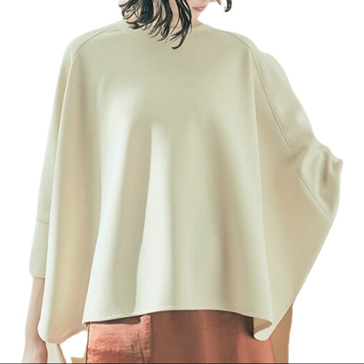 Camiseta Irregular Cuello Redondo — 5 Colores Suelta Mujer Primavera 2026