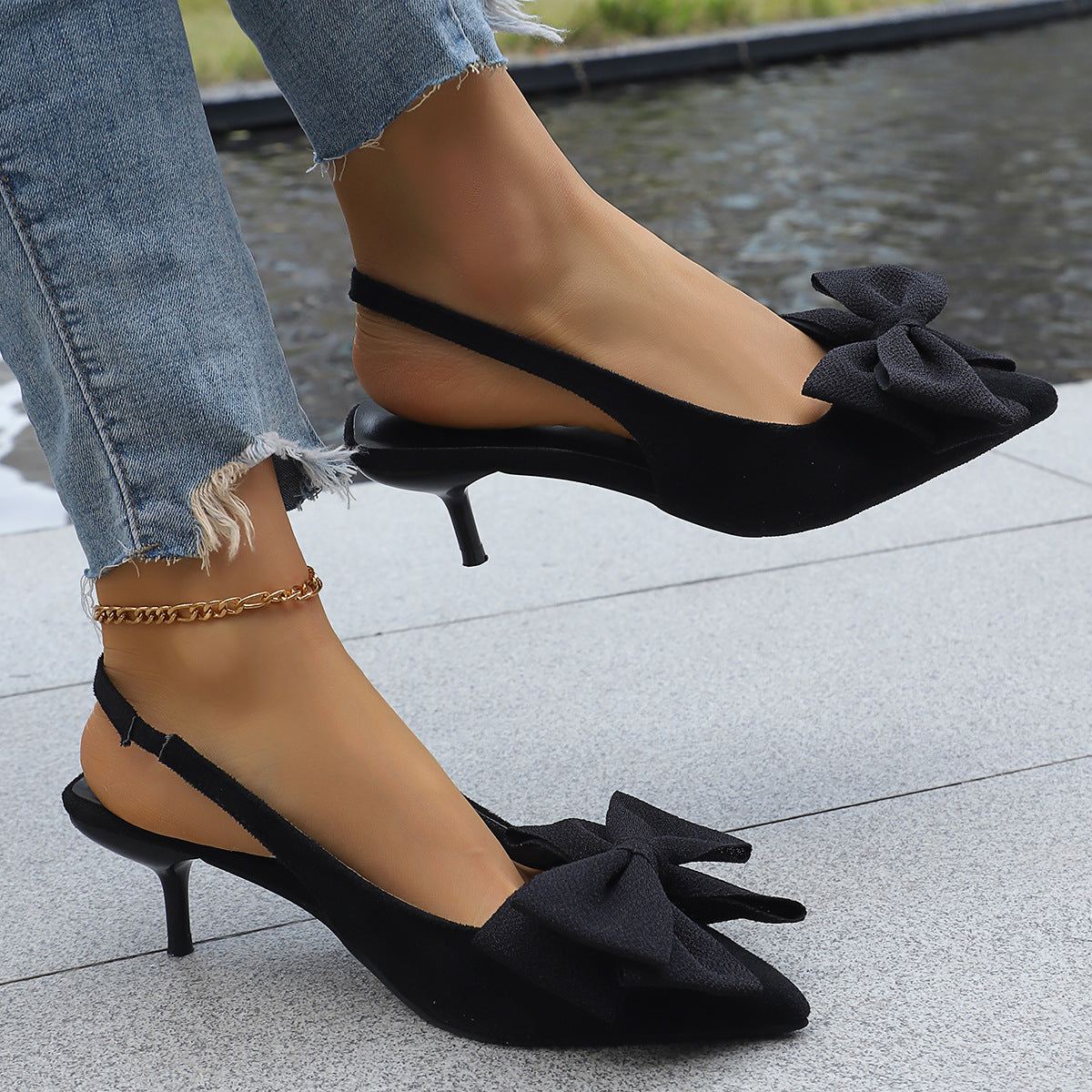 Tacones Stiletto Estampado Leopardo | Punta Fina Retro | Sandalias Elegantes 2024