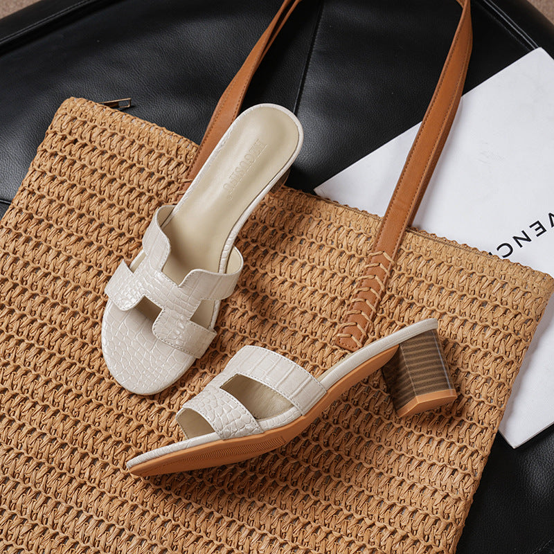 Sandalias de Tacón Grueso 5cm | Cómodas y Elegantes | Moda Exportación 2026