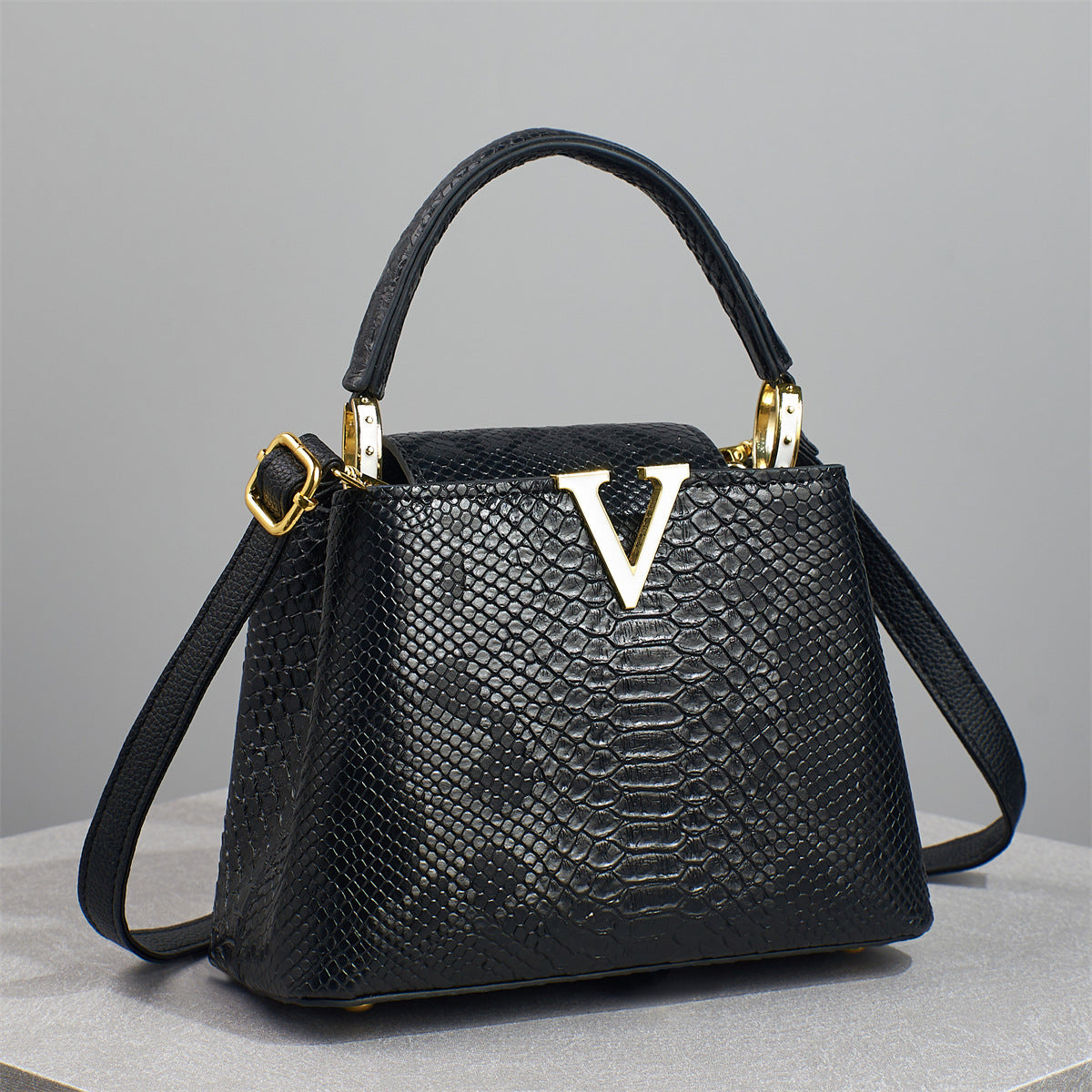 Bolso Lujo Ligero Gran Capacidad - Bandolera Hombro Estampado Serpiente 2025