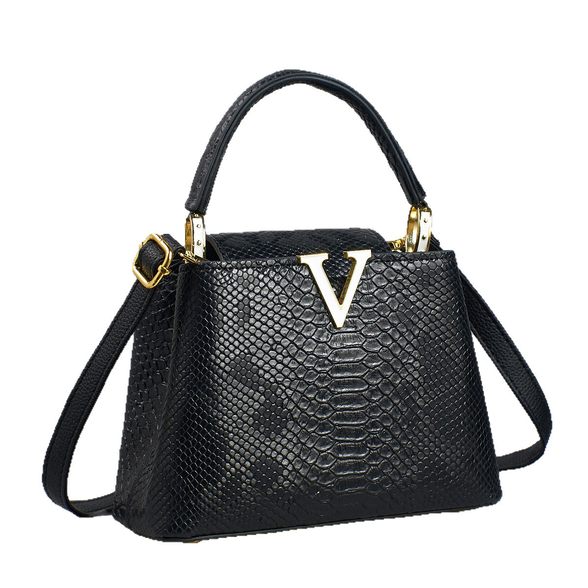 Bolso Lujo Ligero Gran Capacidad - Bandolera Hombro Estampado Serpiente 2025