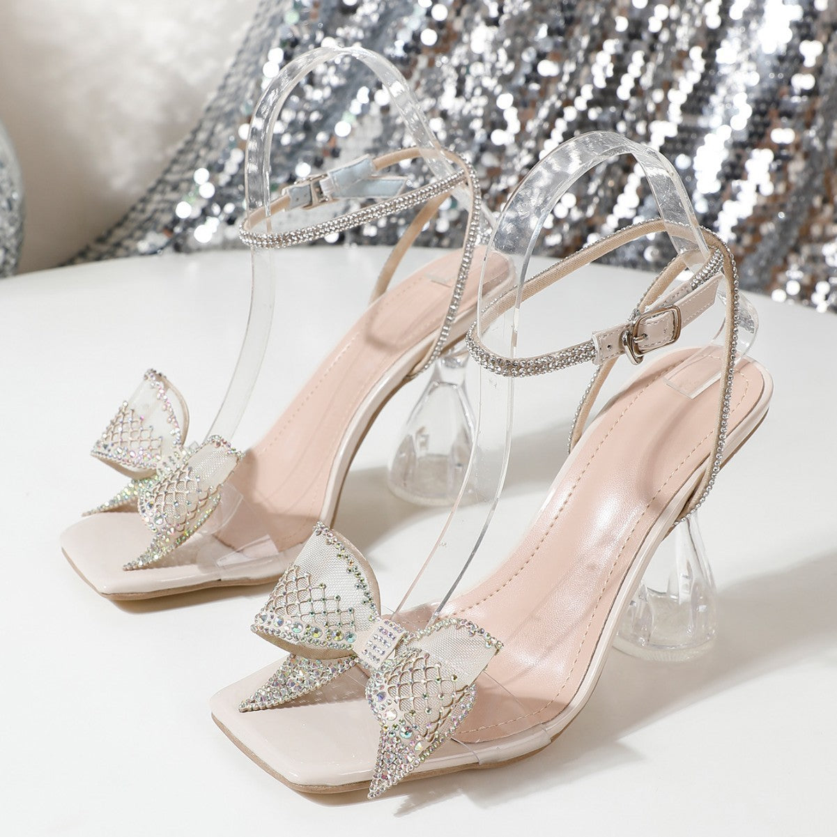 Sandalias Tacón Cuadrado | Punta Cuadrada | Moda Verano Mujer 2025