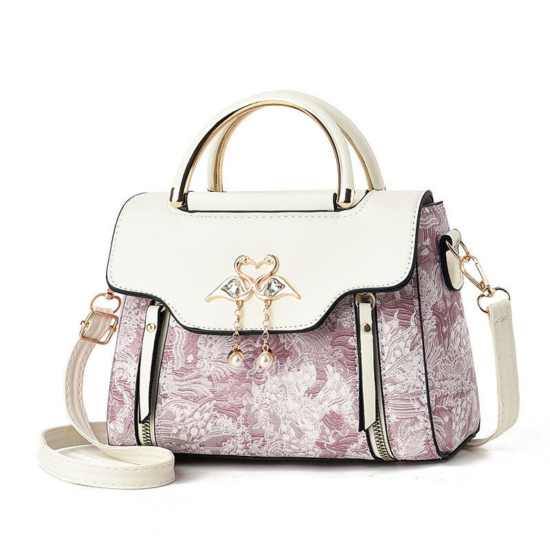 Bolso Cuadrado Pequeño Hada Retro - Bandolera Hombro Elegante Mujer 2025
