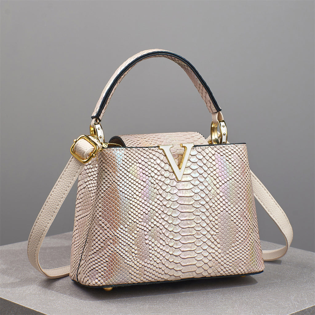 Bolso Lujo Ligero Gran Capacidad - Bandolera Hombro Estampado Serpiente 2025