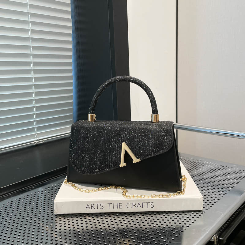 Bolso Cuadrado Pequeño de Cena con Cadena - Bandolera Crossbody Mujer 2025