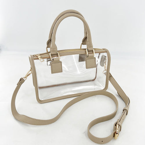 Bolso Transparente Jelly Boston - Bandolera Crossbody Retro Europea 2025