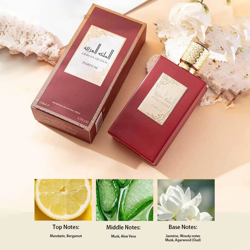 Perfume Dubai Reina Árabe — Oud Floral Frutal Larga Duración Cita Especial 2026